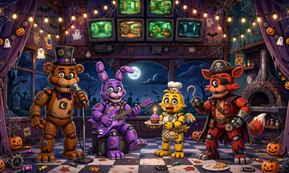 Fortnite x Five Nights at Freddy's skins — Freddy, Bonnie, Chica and Foxy