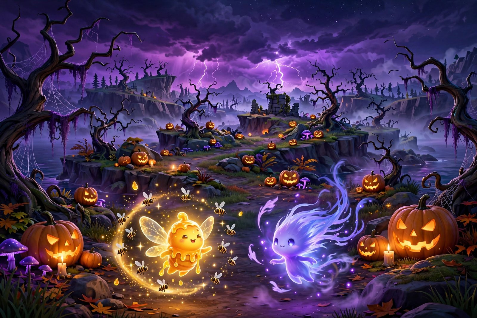 Fortnite v42.40 update, Honey and Obsession Sprites arrive for the final Fortnitemares push