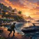 How to make money fast in GTA Online - Cayo Perico island heist compound at sunset