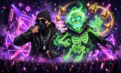 Fortnite Yeat Icon Series bundle artwork showing the Yeat and Twizz outfits on a neon stage
